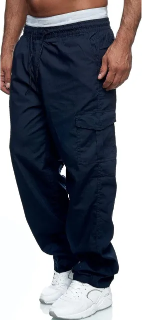 Big and Tall Sweatpants for Men Elastic Waist Color Block Pants Jogger Drawstring Trousers Pockets Sweatpants Workout