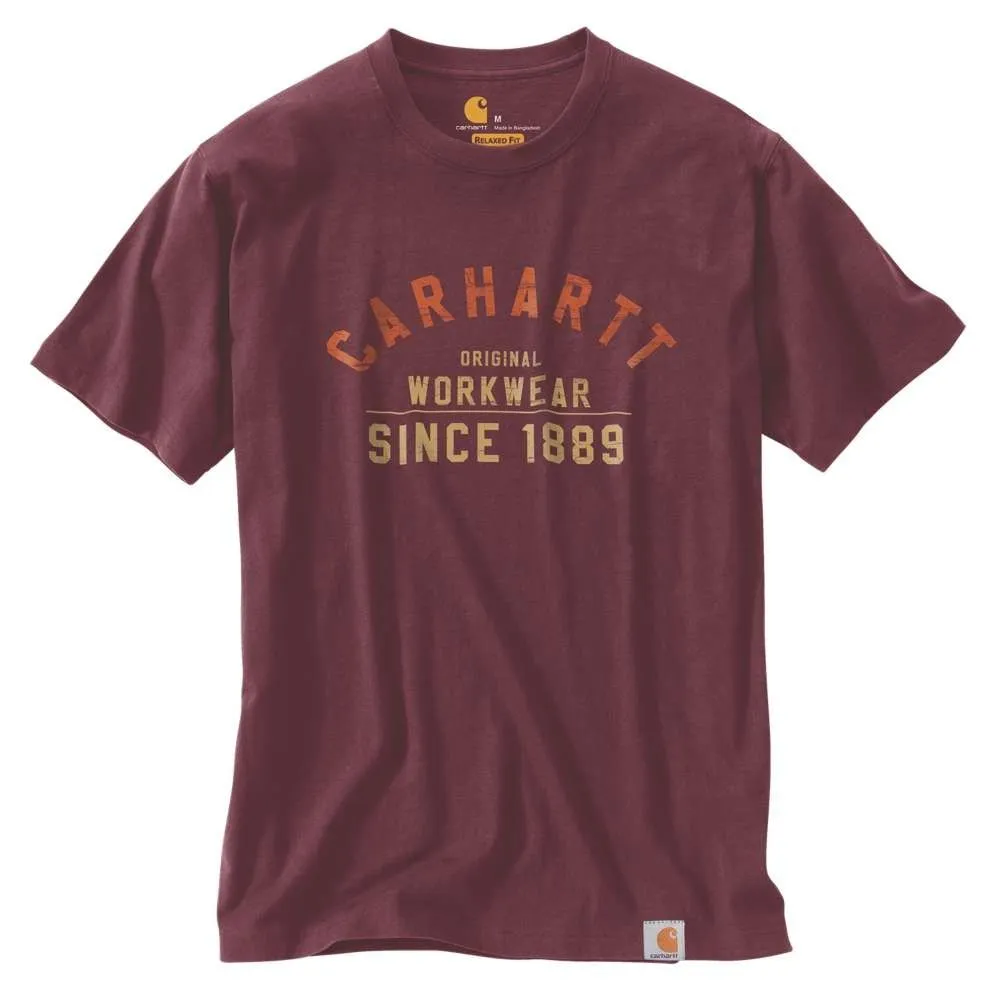 Carhartt&#x20;104103&#x20;Graphic&#x20;s&#x2F;s&#x20;T-Shirt&#x20;-&#x20;Port