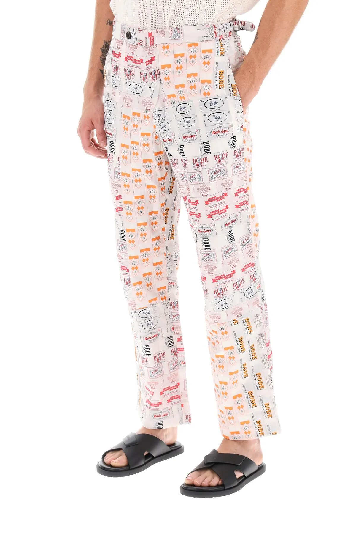 clinton street label' patchwork pants