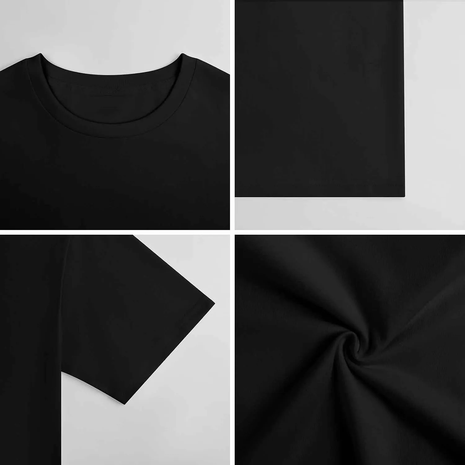 Custom T Shirts, Add Picture/Logo/Text Customized T Shirts for Men/Women Gifts, Personalized Unisex Crewneck Tee Shirt