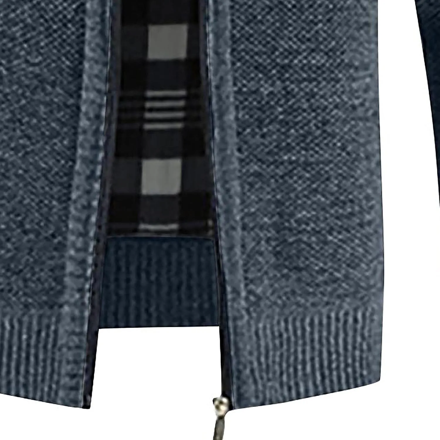 Mens Jackets Autumn and Winter Men's Fashion Loose Cardigan Warm Lapel Hooded Jacket Sweater Jackets