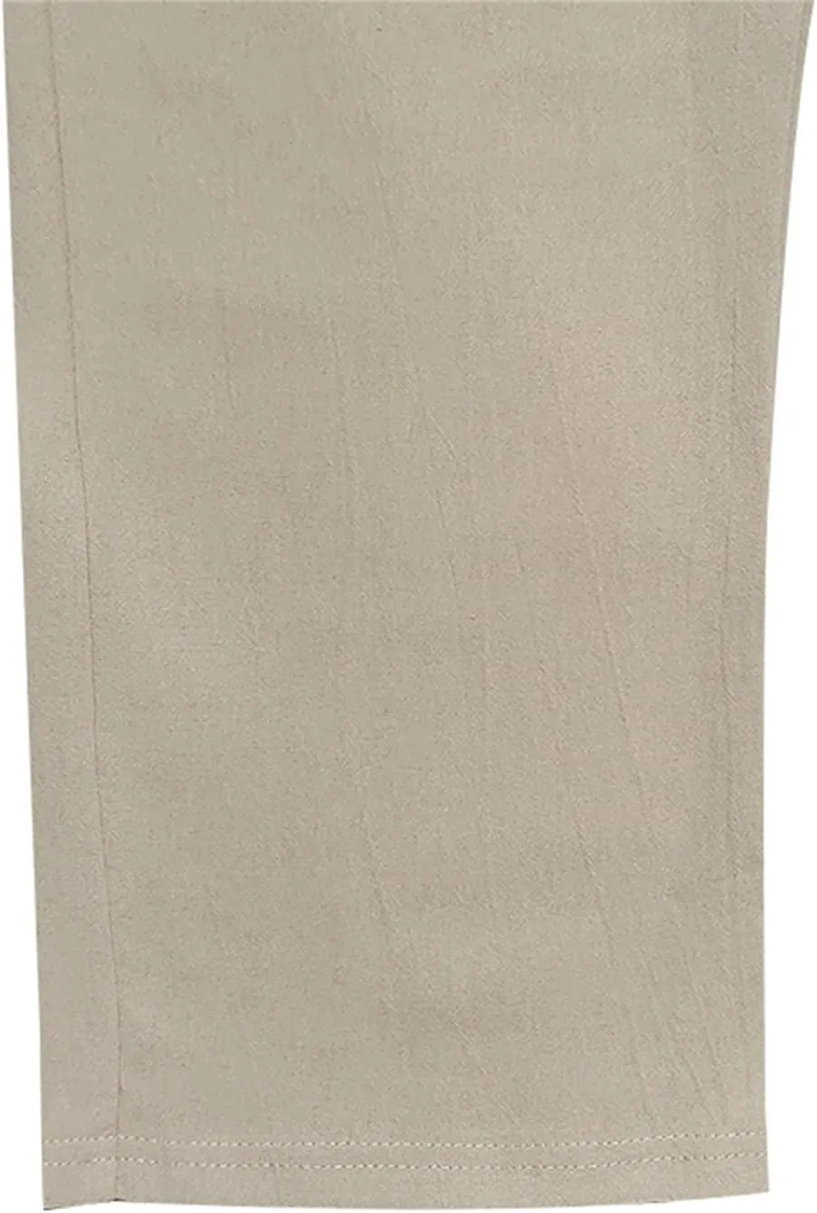 Mens Pants Casual Linen Drawstring Elastic Waist Loose Fit Casual Pants Lightweight Straight Leg Beach Yoga Trousers