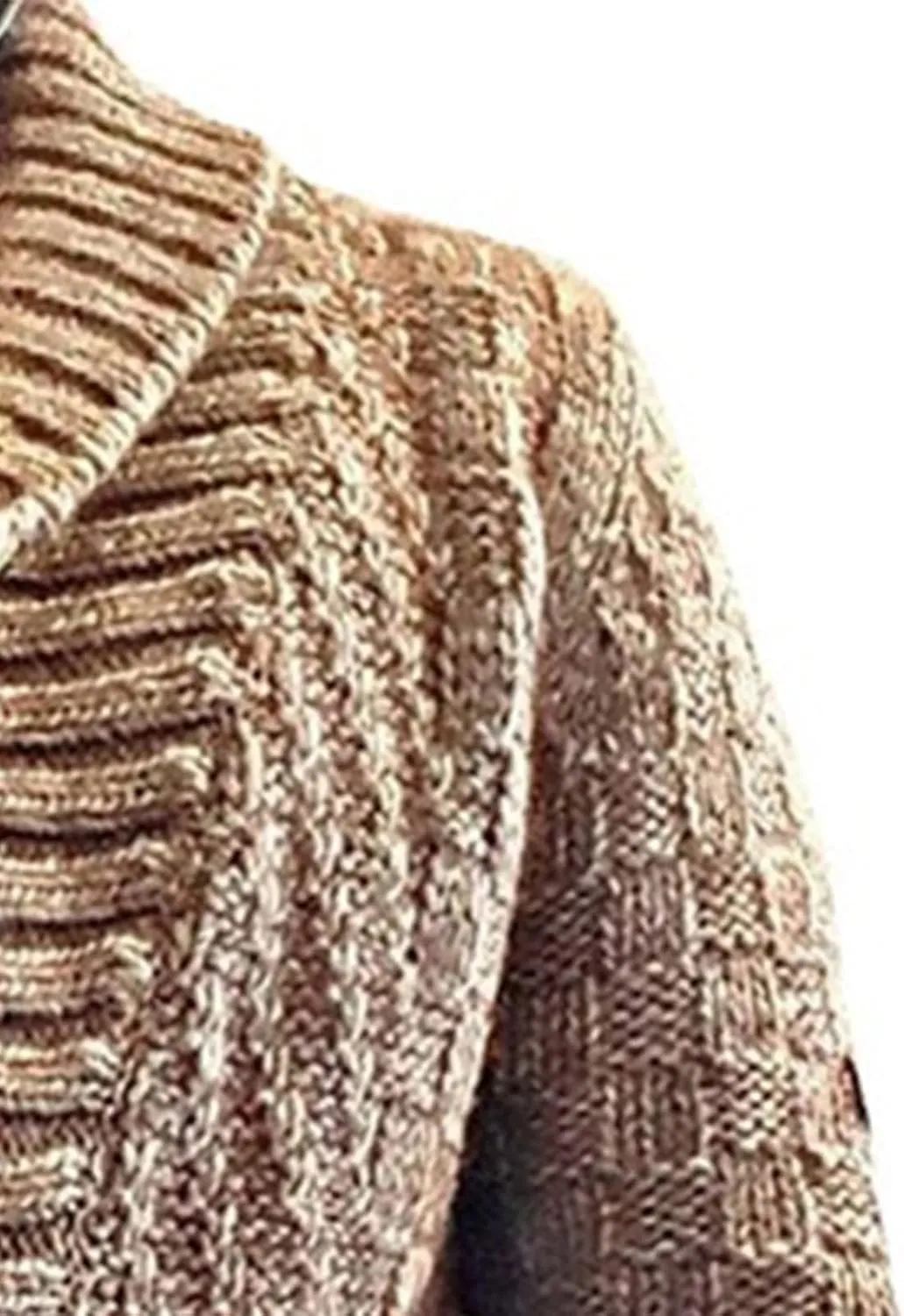 Mens Western Cardigan Sweaters with Buttons Grandpa Sweaters Vintage Aesthetic Warm Winter Casual Fisherman Jumpers
