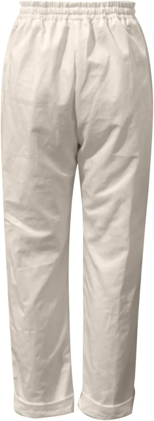 Miyaomn Women's Casual Straight Leg Linen Pants Elastic Waist Drawstring Roll Up Casual Joggers Lounge Trousers with Pockets