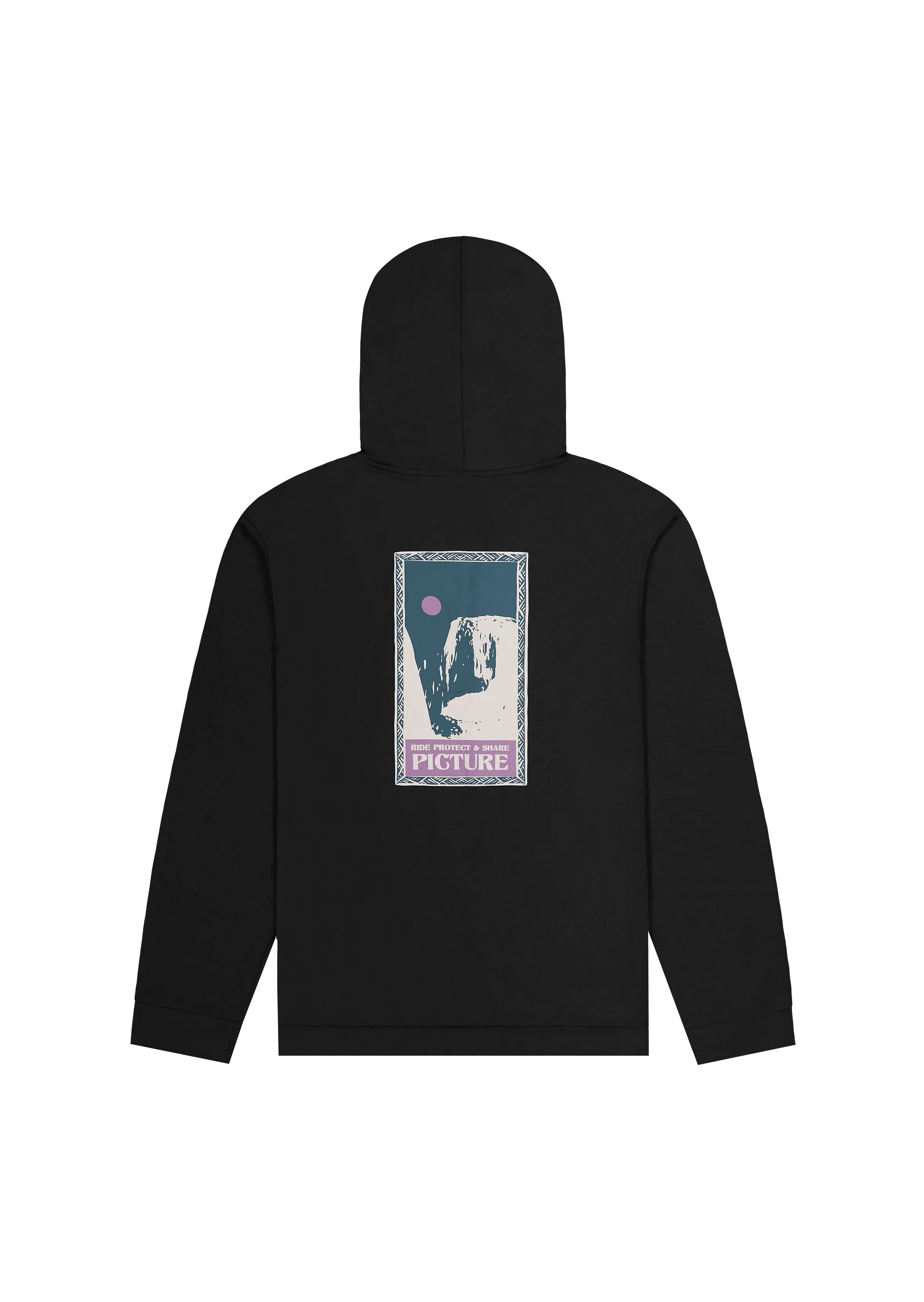 Picture Organic Clothing Men&#x27;s Flack Tech Hood Black | Buy Picture Organic Clothing Men&#x27;s Flack Tech Hood Black here | Outnorth