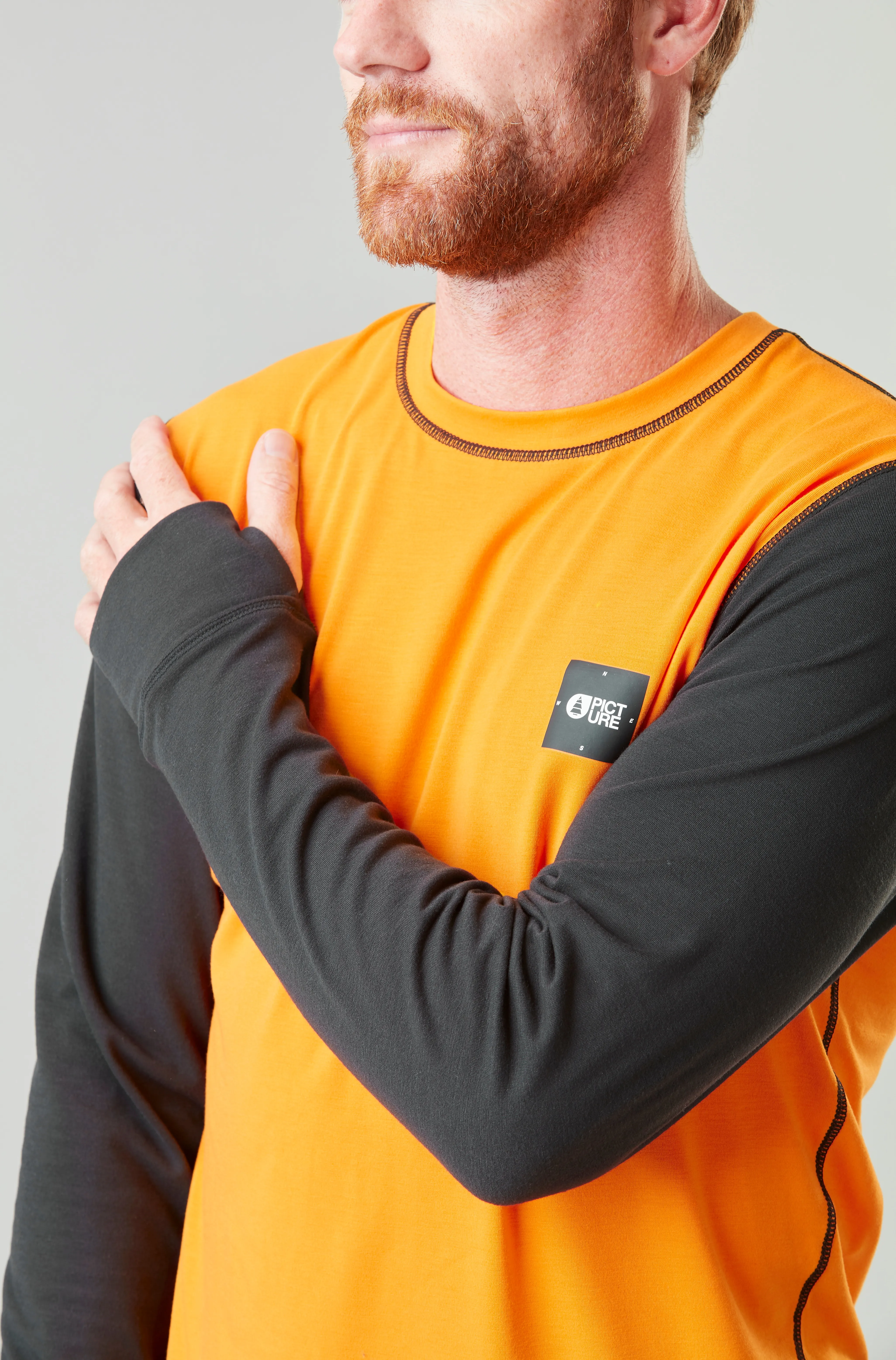 Picture Organic Clothing Men&#x27;s Nangha Top G Yellow | Buy Picture Organic Clothing Men&#x27;s Nangha Top G Yellow here | Outnorth