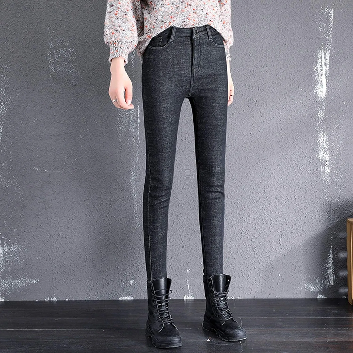 Skinny Jeans for Women Slim Fit Jeans High Waisted Plus Size Jeans Stretch Jeggings Butt Lifting Trousers Y2K Denim Jeans