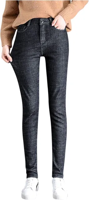 Skinny Jeans for Women Slim Fit Jeans High Waisted Plus Size Jeans Stretch Jeggings Butt Lifting Trousers Y2K Denim Jeans