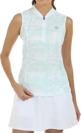 Women's Sleeveless Tennis Shirt Golf Shirts for Women Quick Dry Pickleball Shirts UPF 50  Sportswear T-Shirts with Zipper